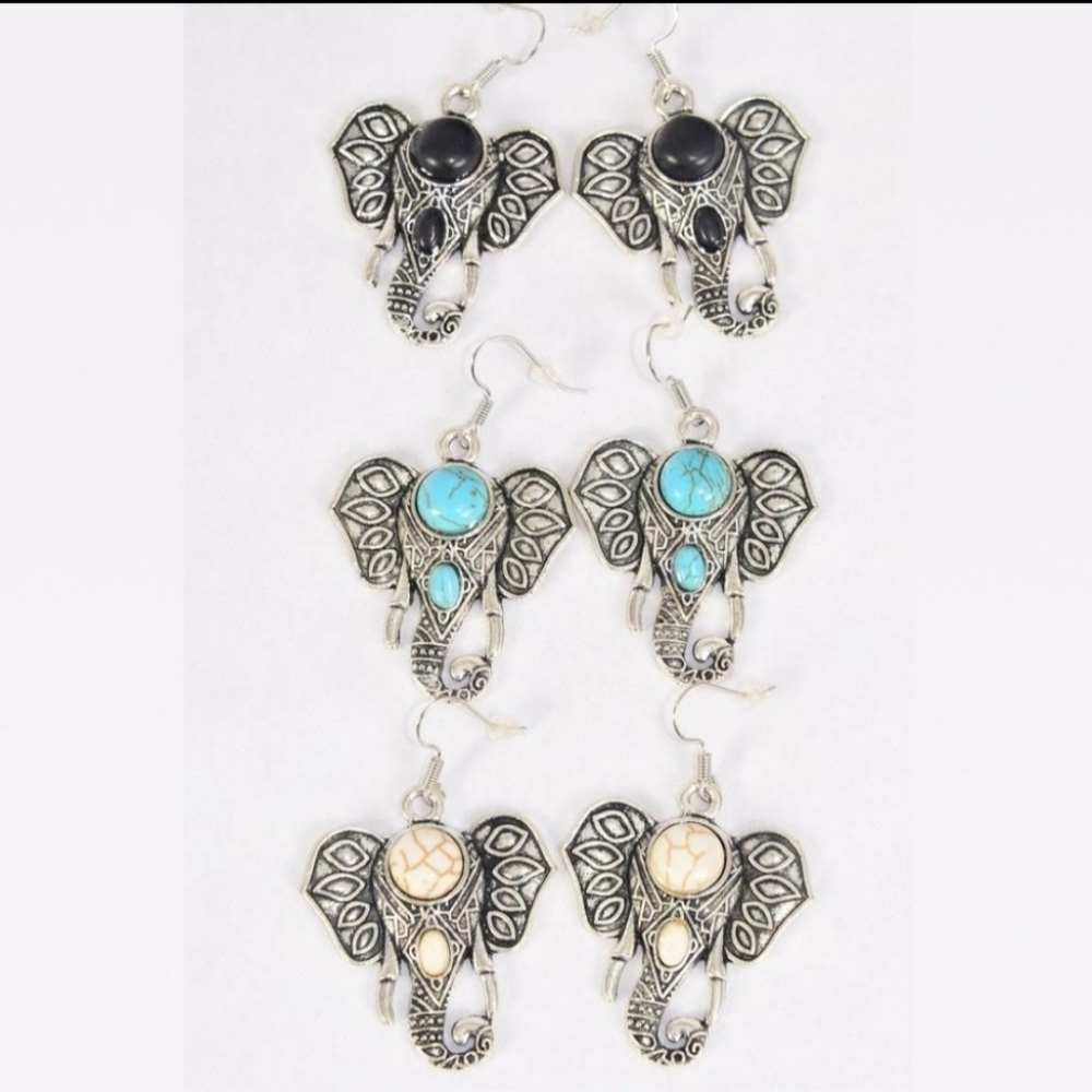 Elephant Earrings